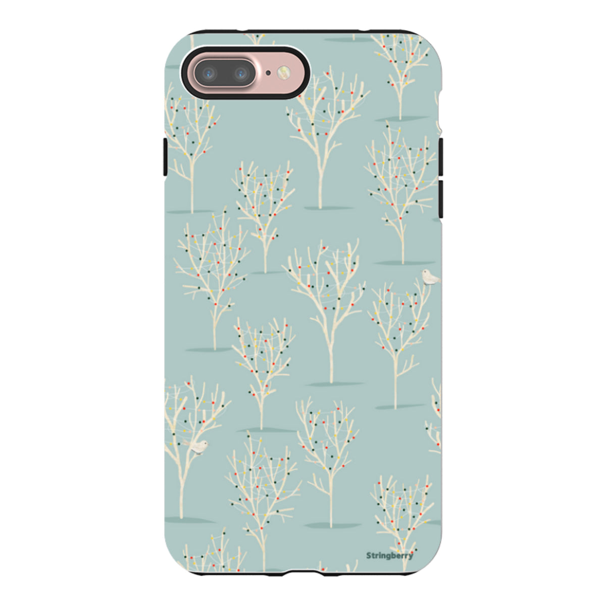 iPhone Tough Case - Winter Forest By Katherine Quinn