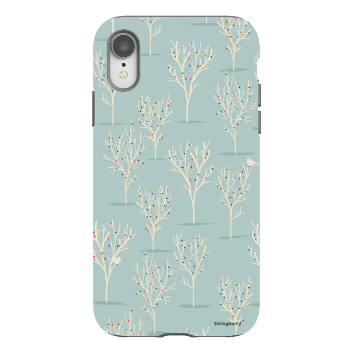 iPhone Tough Case - Winter Forest By Katherine Quinn