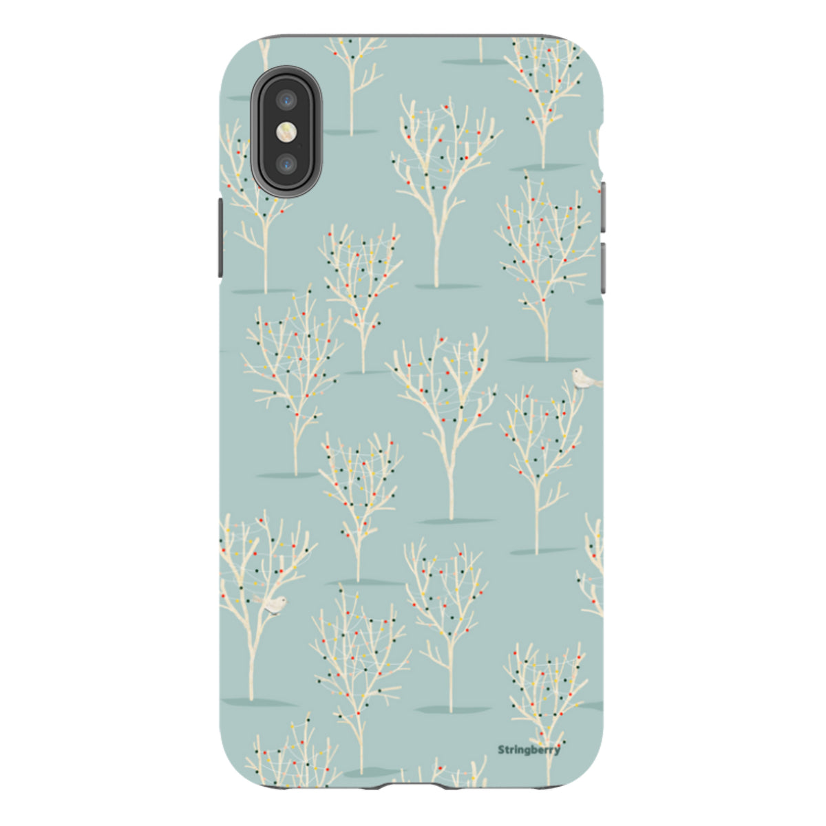 iPhone Tough Case - Winter Forest By Katherine Quinn