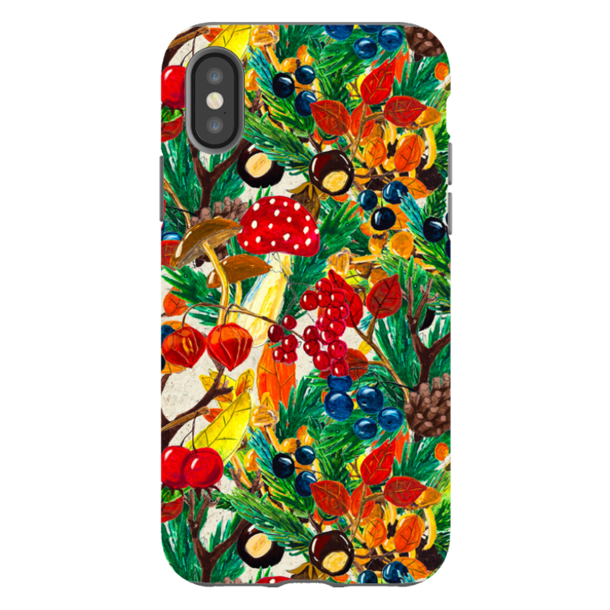 iPhone Tough Case - Winter Garden