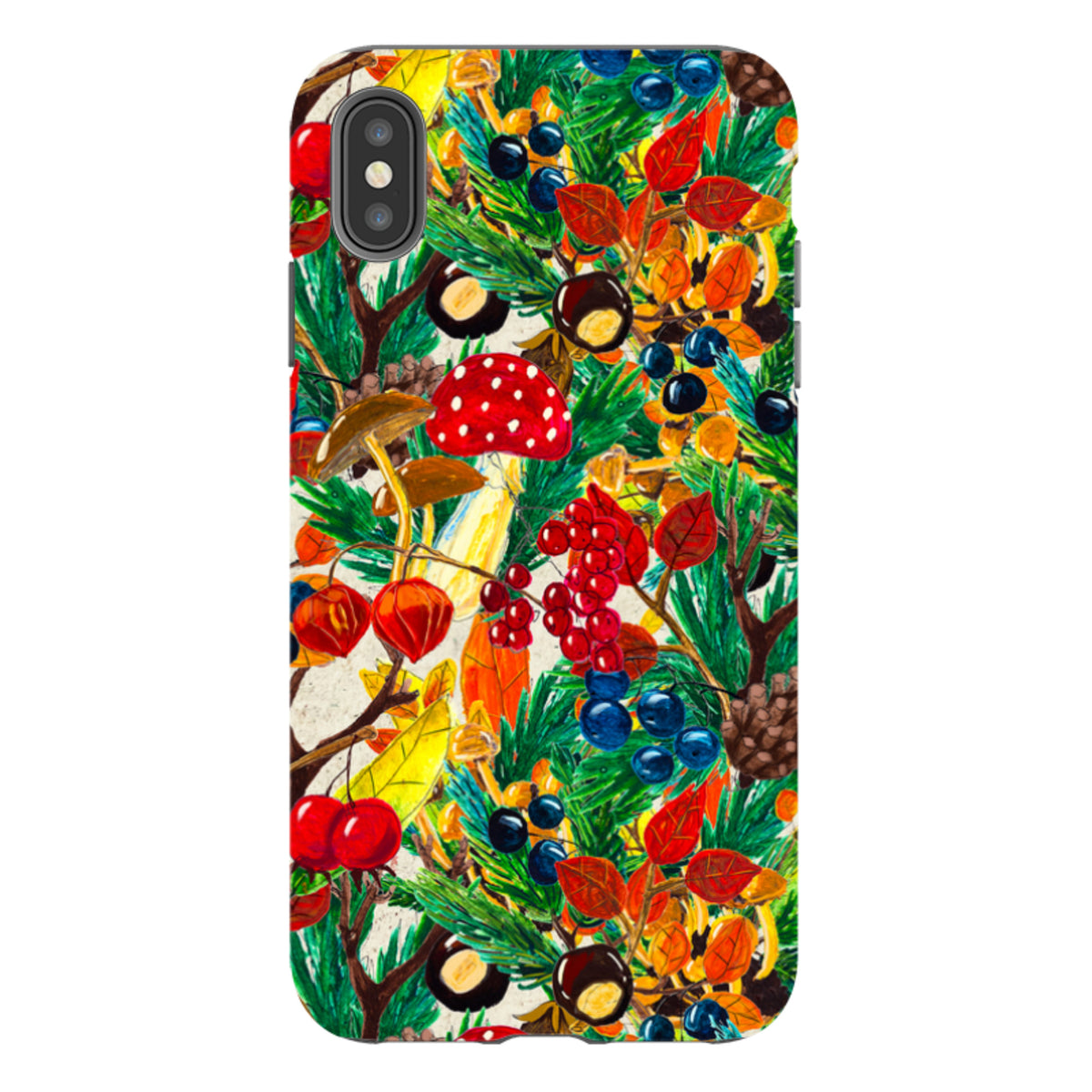 iPhone Tough Case - Winter Garden