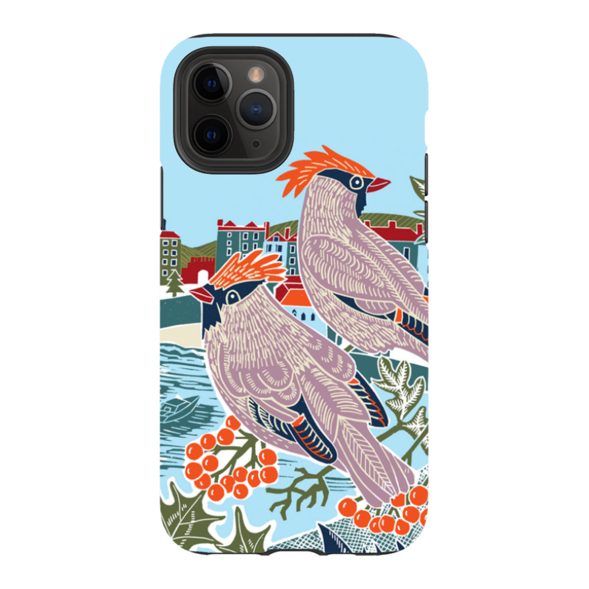 iPhone Tough Case - Winter Harbour By Kate Heiss