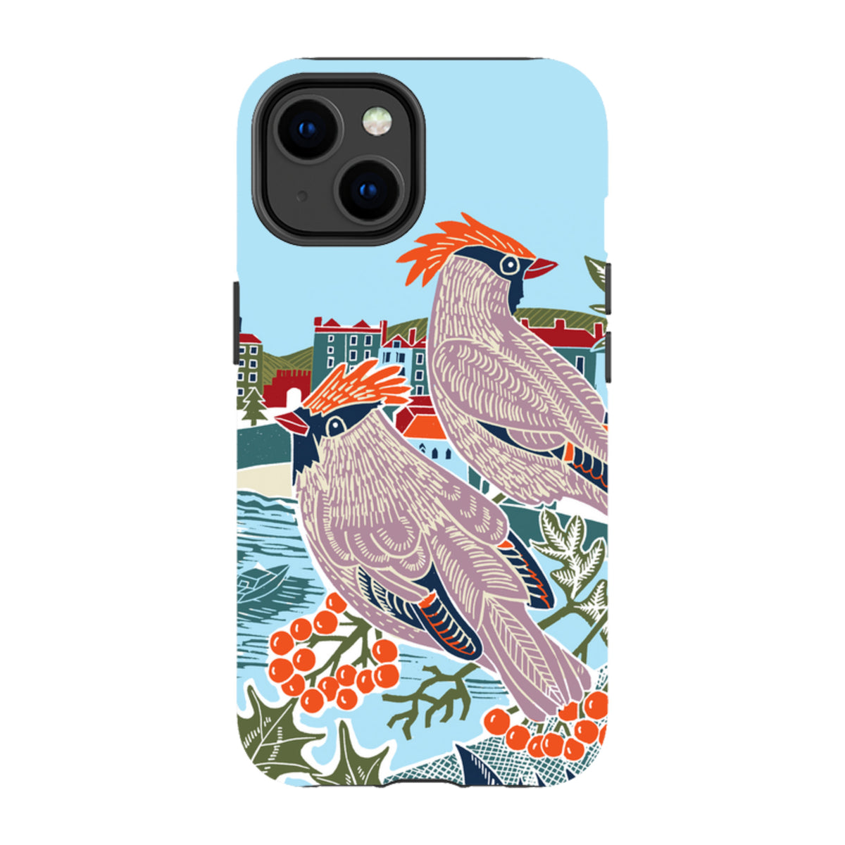iPhone Tough Case - Winter Harbour By Kate Heiss