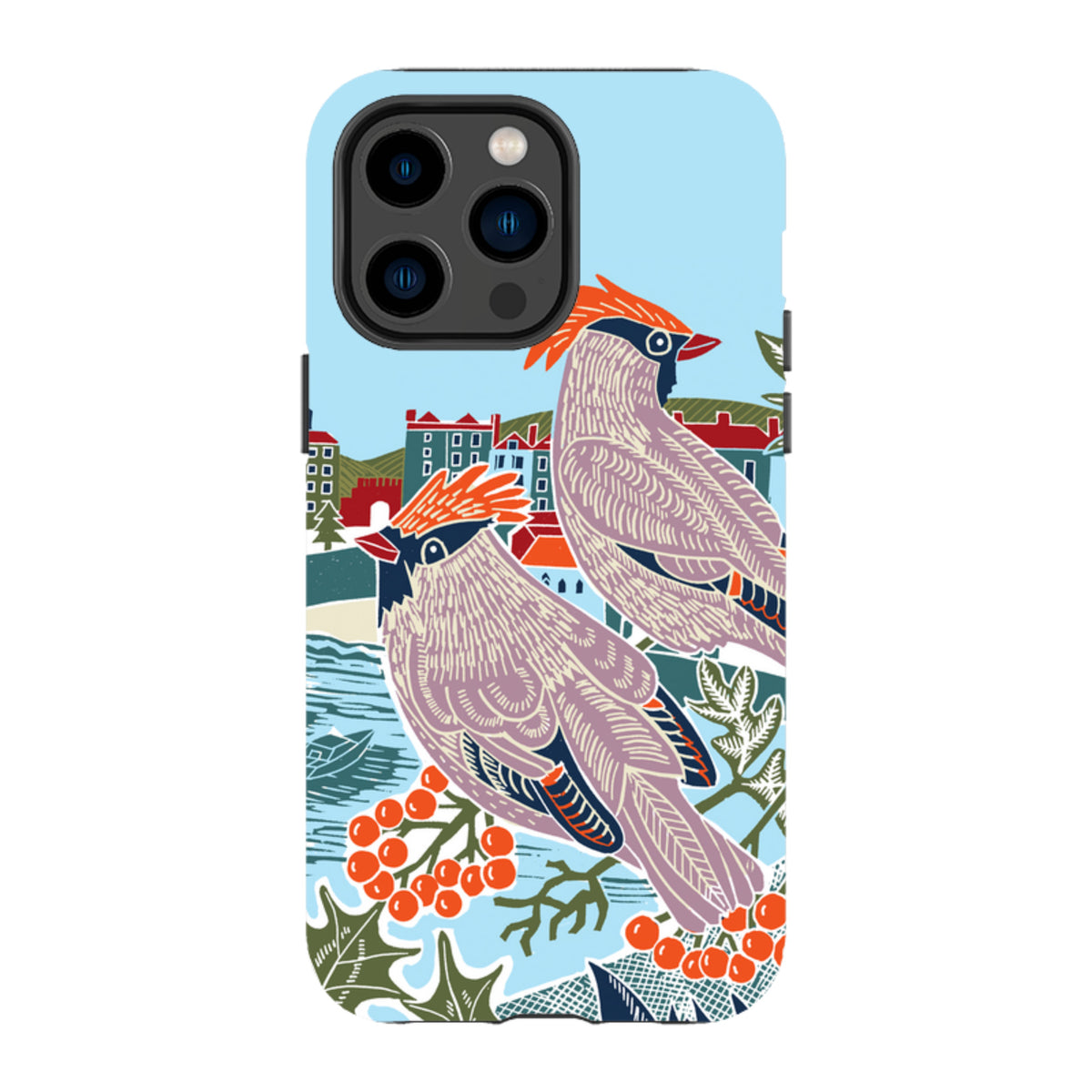 iPhone Tough Case - Winter Harbour By Kate Heiss