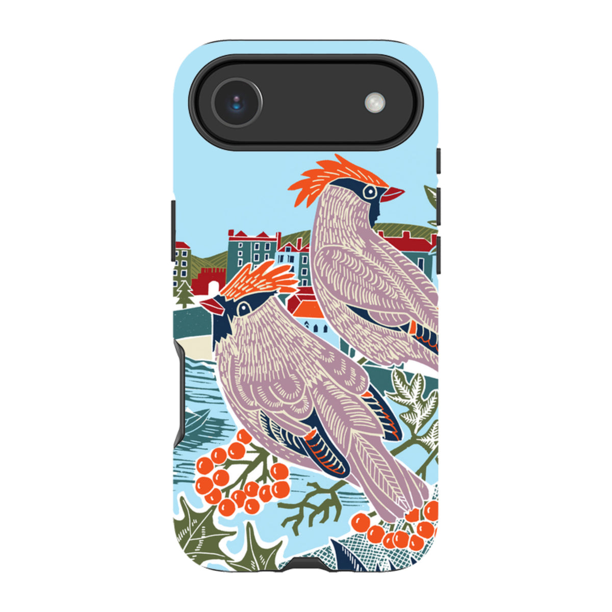 iPhone Tough Case - Winter Harbour By Kate Heiss