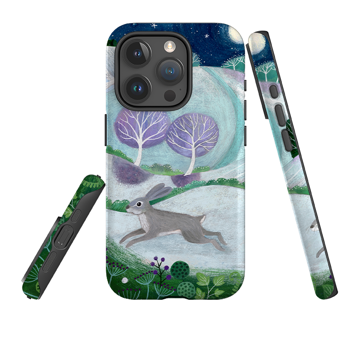 iPhone Tough Case - Winter Hare By Bex Parkin