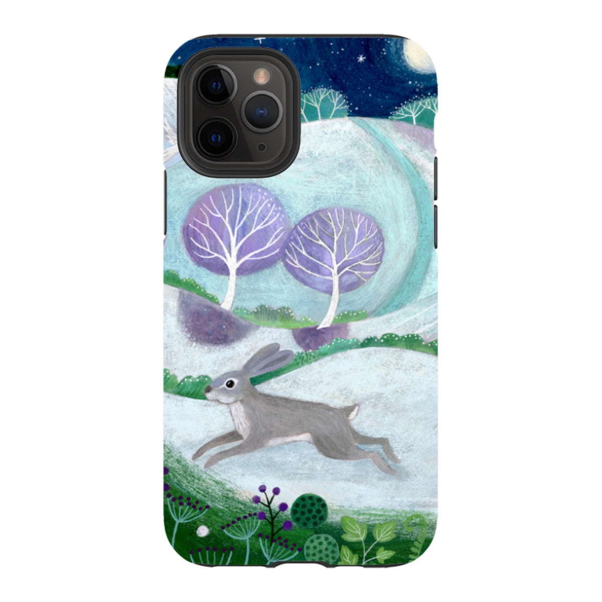 iPhone Tough Case - Winter Hare By Bex Parkin