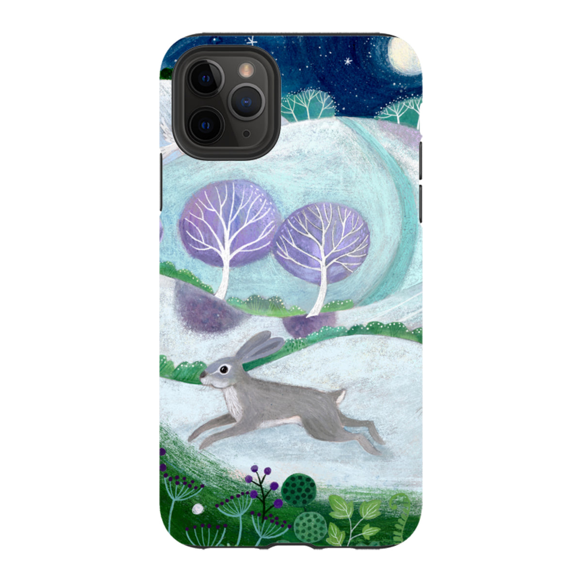 iPhone Tough Case - Winter Hare By Bex Parkin