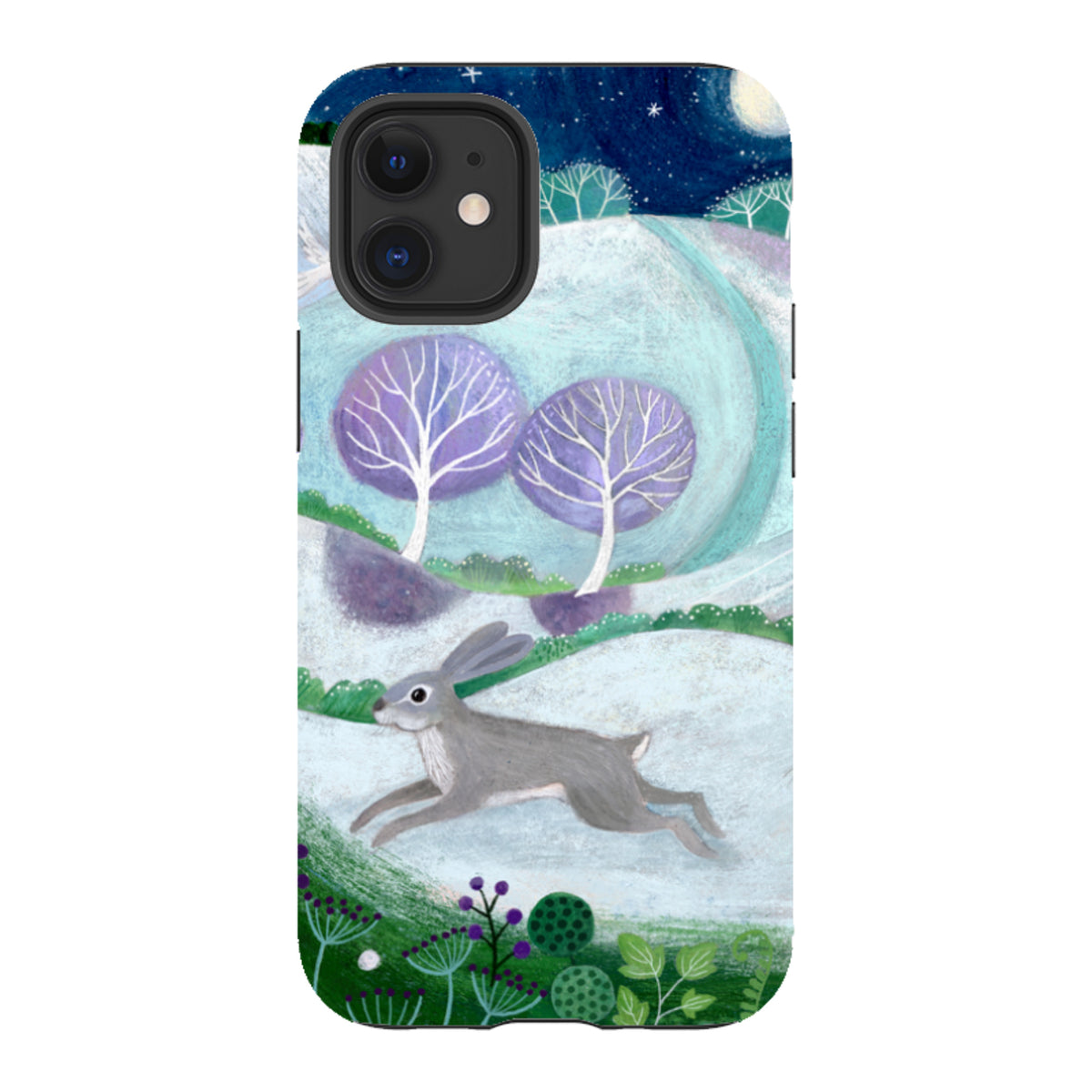 iPhone Tough Case - Winter Hare By Bex Parkin