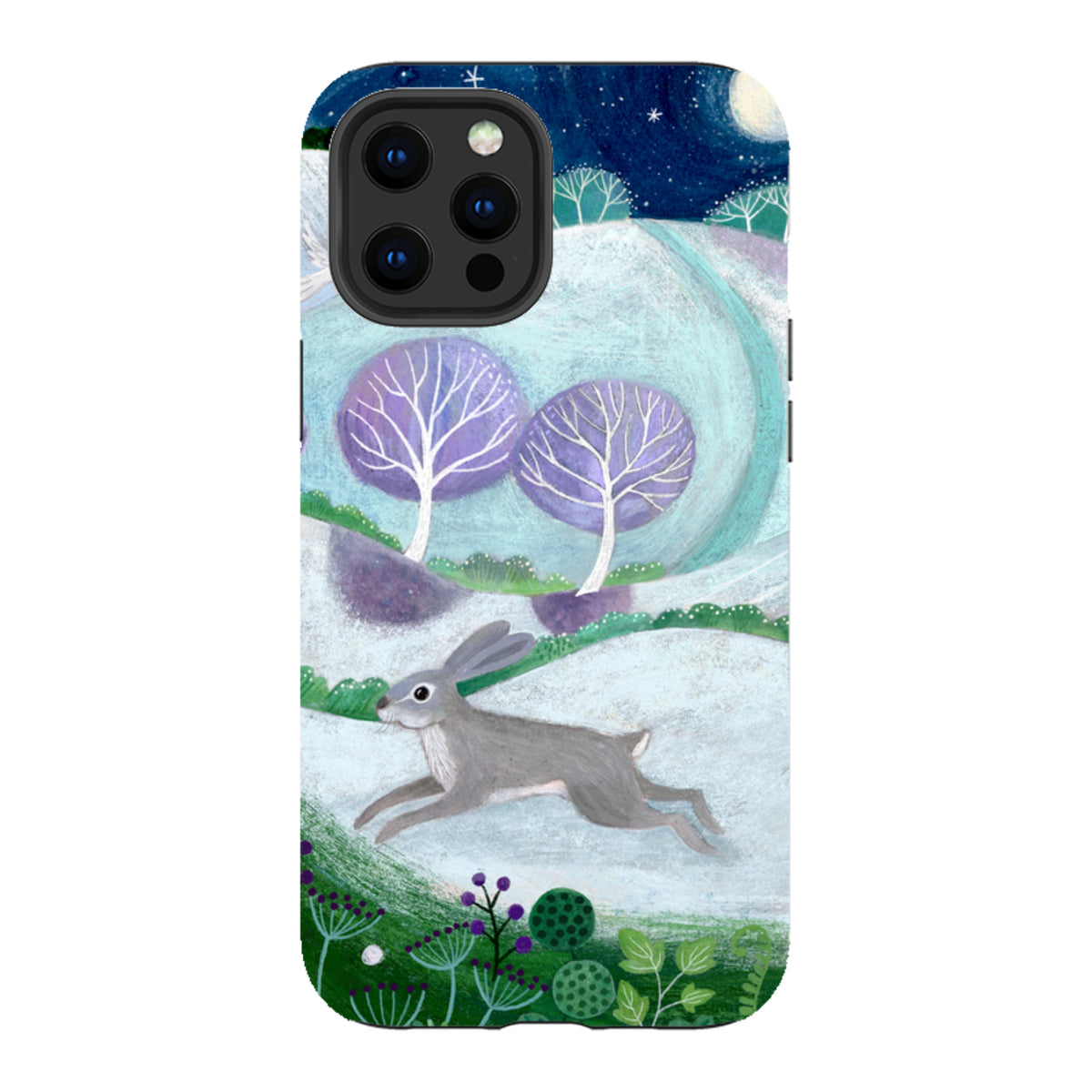 iPhone Tough Case - Winter Hare By Bex Parkin