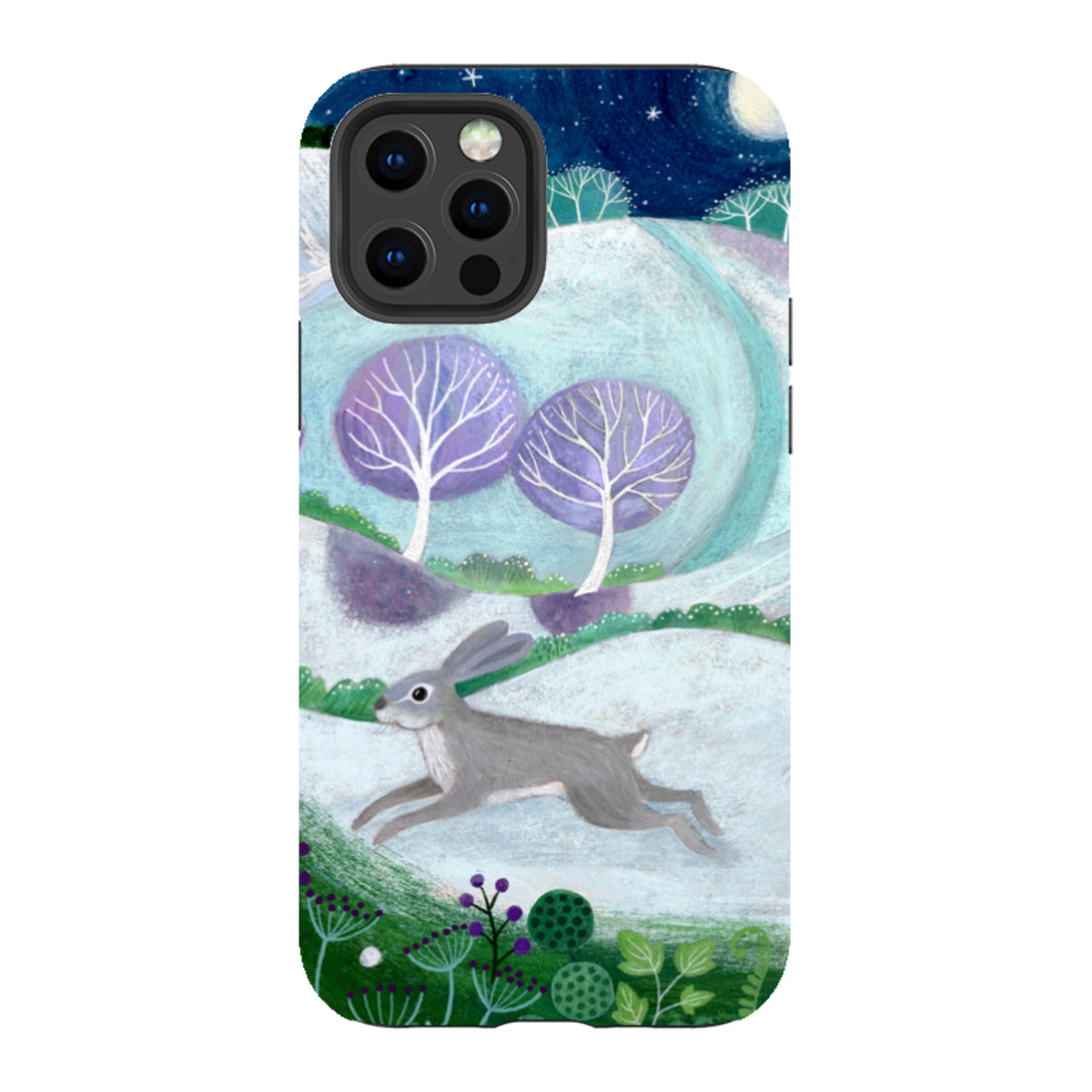 iPhone Tough Case - Winter Hare By Bex Parkin