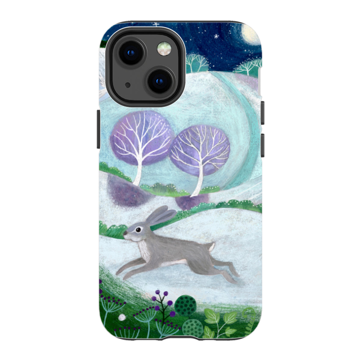iPhone Tough Case - Winter Hare By Bex Parkin