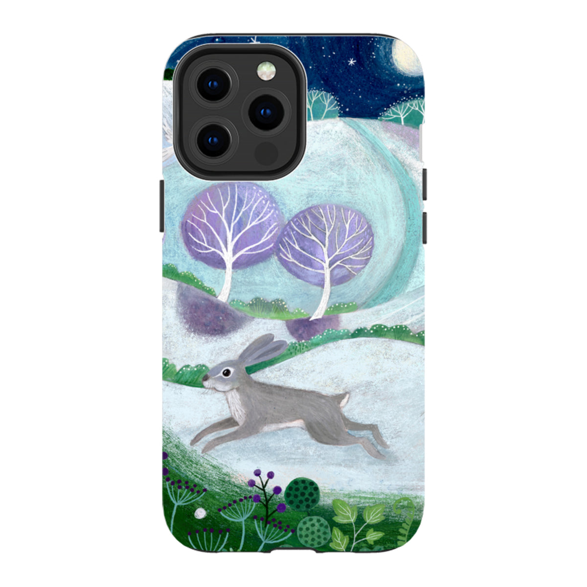 iPhone Tough Case - Winter Hare By Bex Parkin