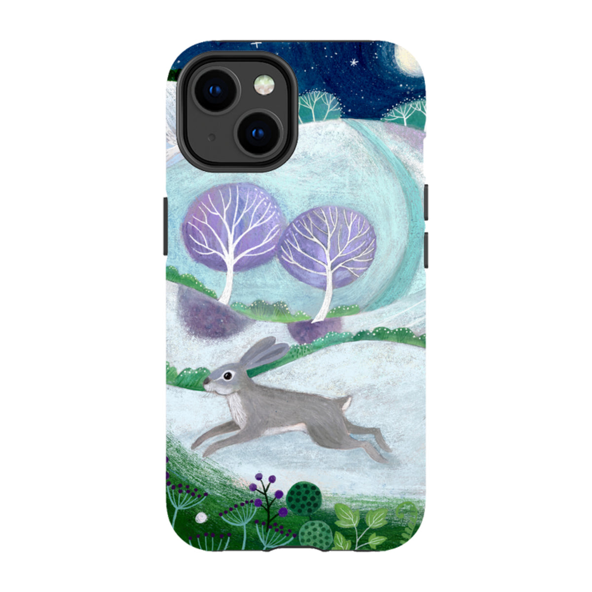 iPhone Tough Case - Winter Hare By Bex Parkin