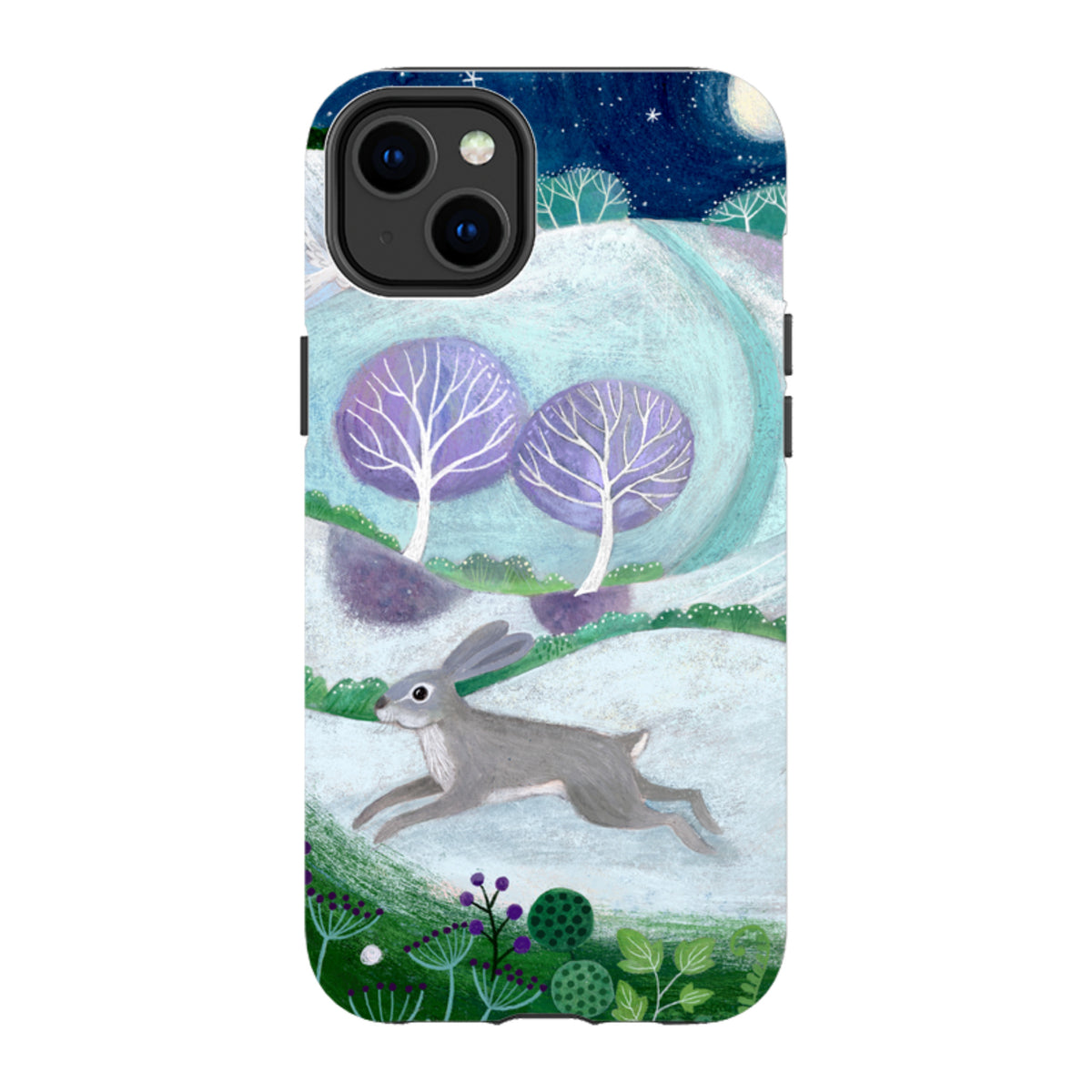 iPhone Tough Case - Winter Hare By Bex Parkin