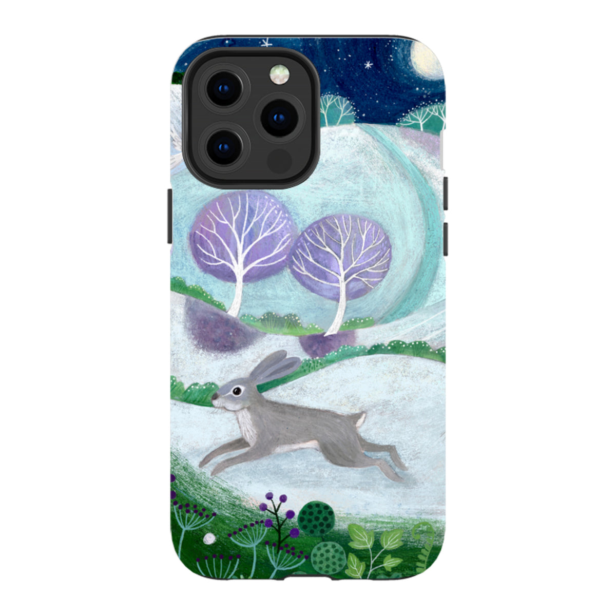 iPhone Tough Case - Winter Hare By Bex Parkin