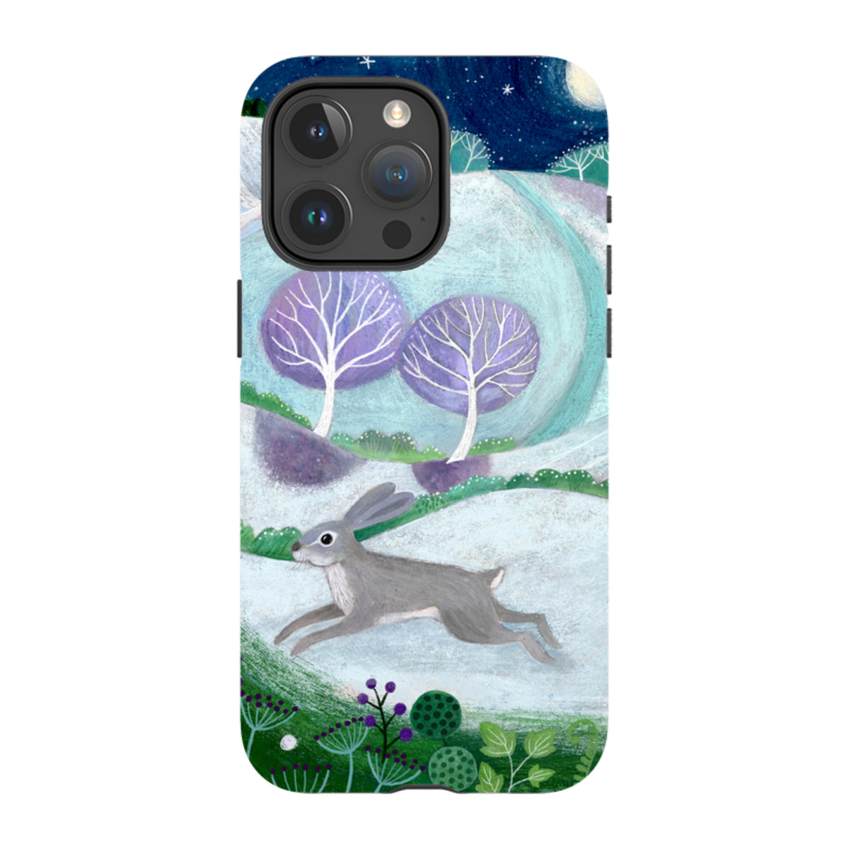 iPhone Tough Case - Winter Hare By Bex Parkin