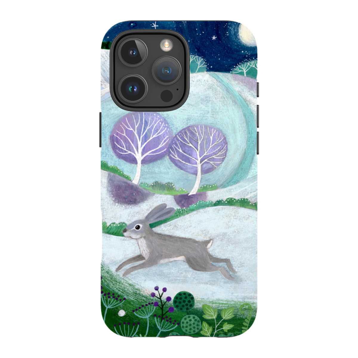 iPhone Tough Case - Winter Hare By Bex Parkin