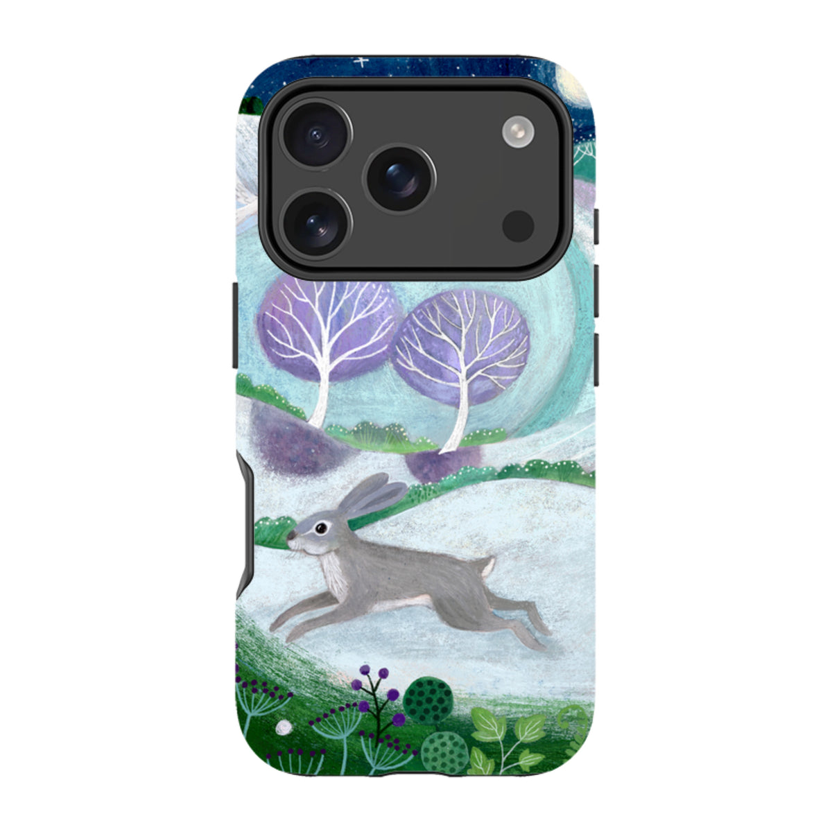 iPhone Tough Case - Winter Hare By Bex Parkin