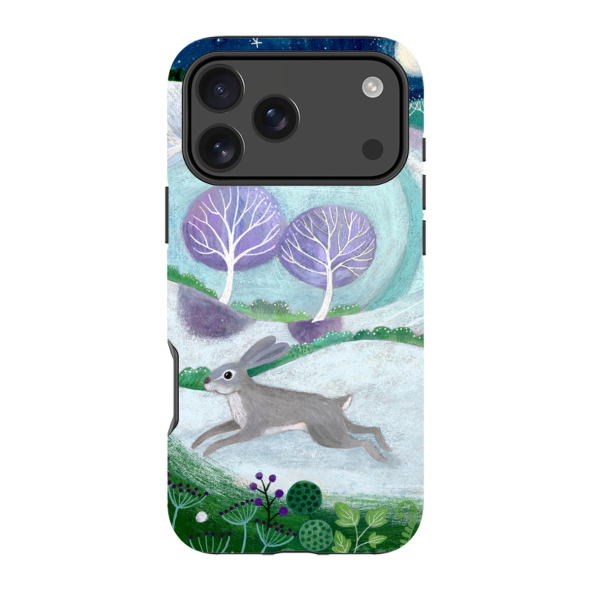 iPhone Tough Case - Winter Hare By Bex Parkin