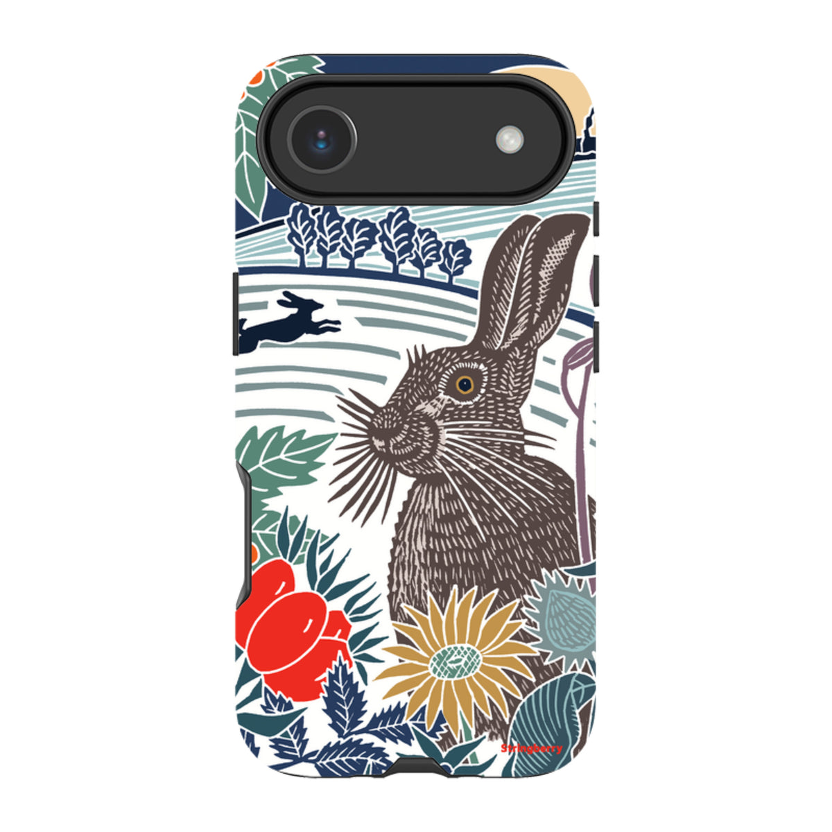 iPhone Tough Case - Winter Hare By Kate Heiss