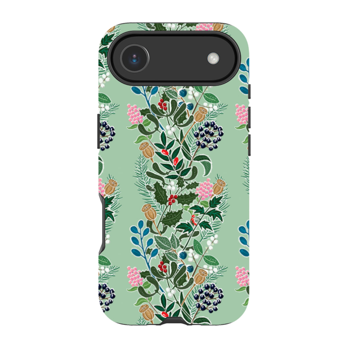 iPhone Tough Case - Winter Hedge-1 By kate Heiss