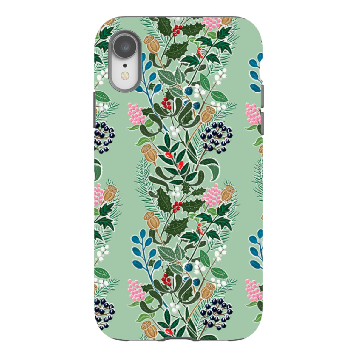iPhone Tough Case - Winter Hedge-1 By kate Heiss