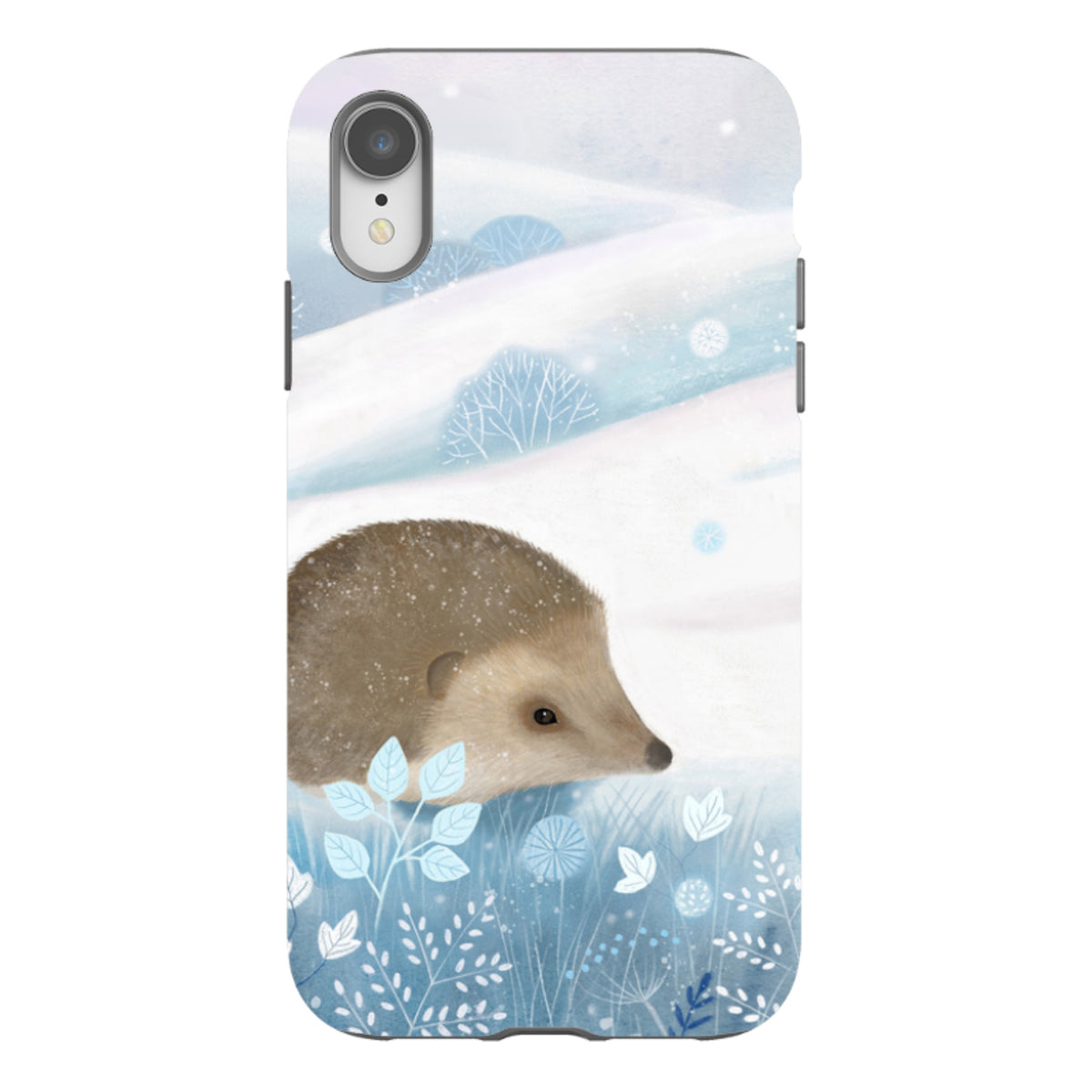 iPhone Tough Case - Winter Hedgehog By Bex Parkin