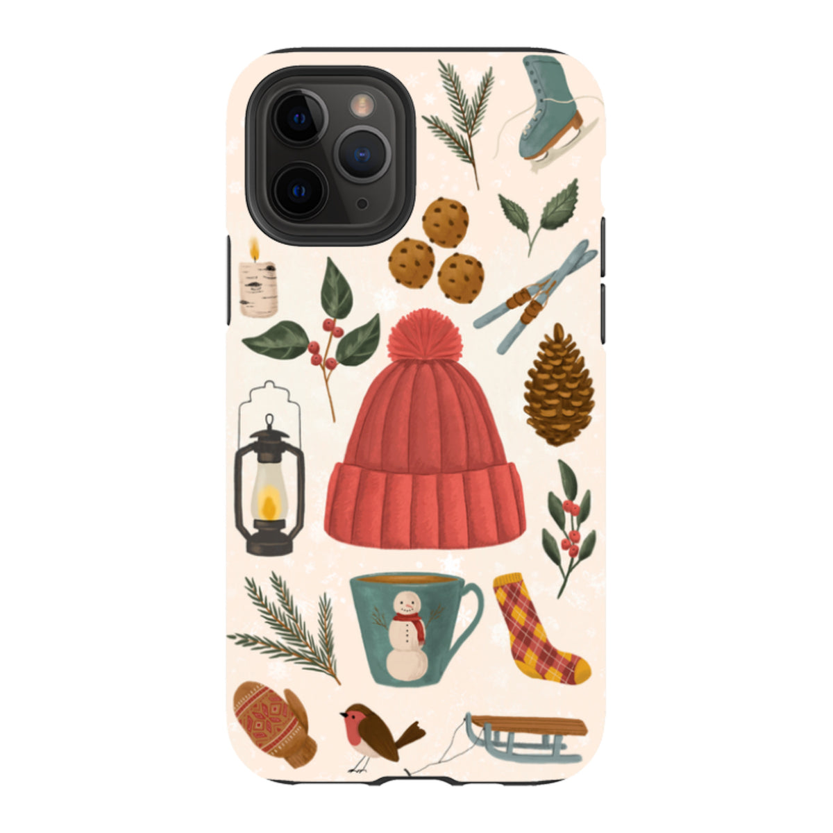 iPhone Tough Case - Winter Hygge By Abby Jacobs