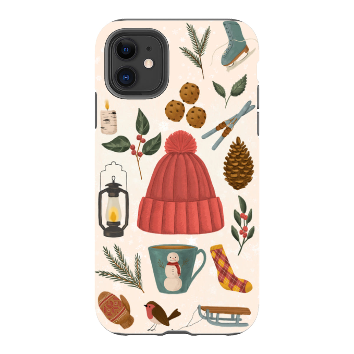 iPhone Tough Case - Winter Hygge By Abby Jacobs