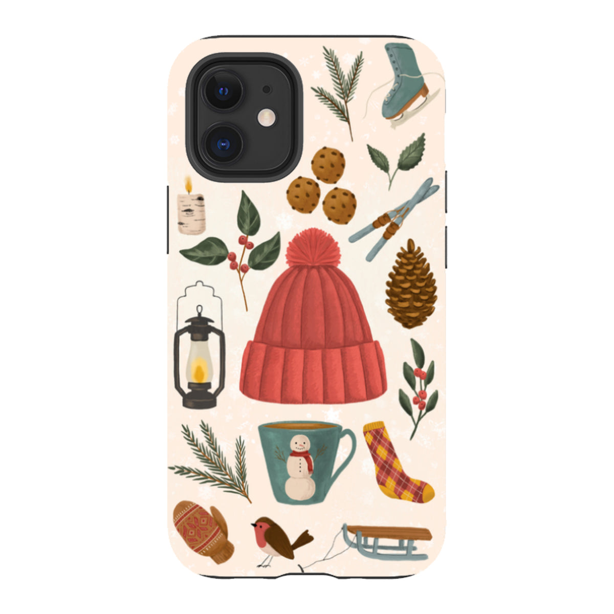iPhone Tough Case - Winter Hygge By Abby Jacobs