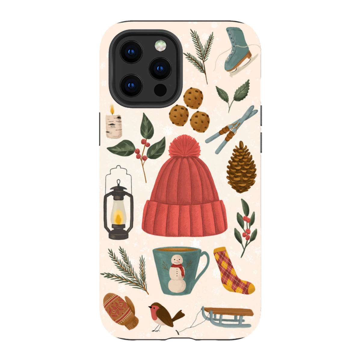 iPhone Tough Case - Winter Hygge By Abby Jacobs