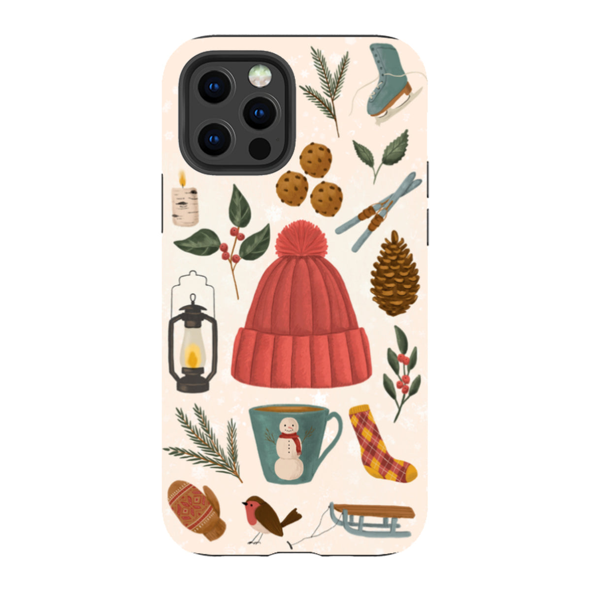 iPhone Tough Case - Winter Hygge By Abby Jacobs