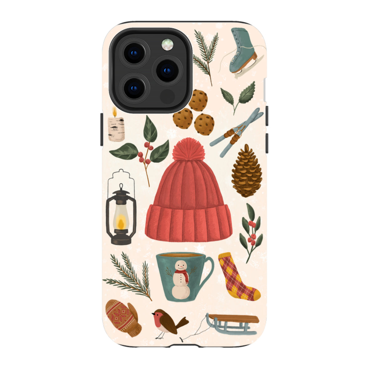 iPhone Tough Case - Winter Hygge By Abby Jacobs