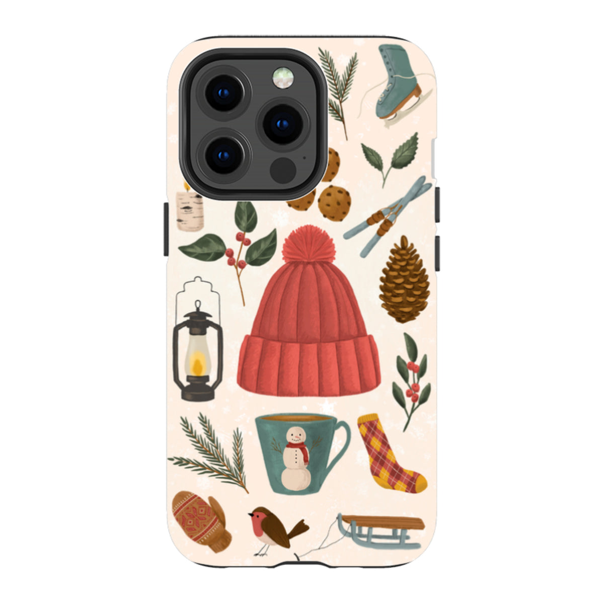 iPhone Tough Case - Winter Hygge By Abby Jacobs