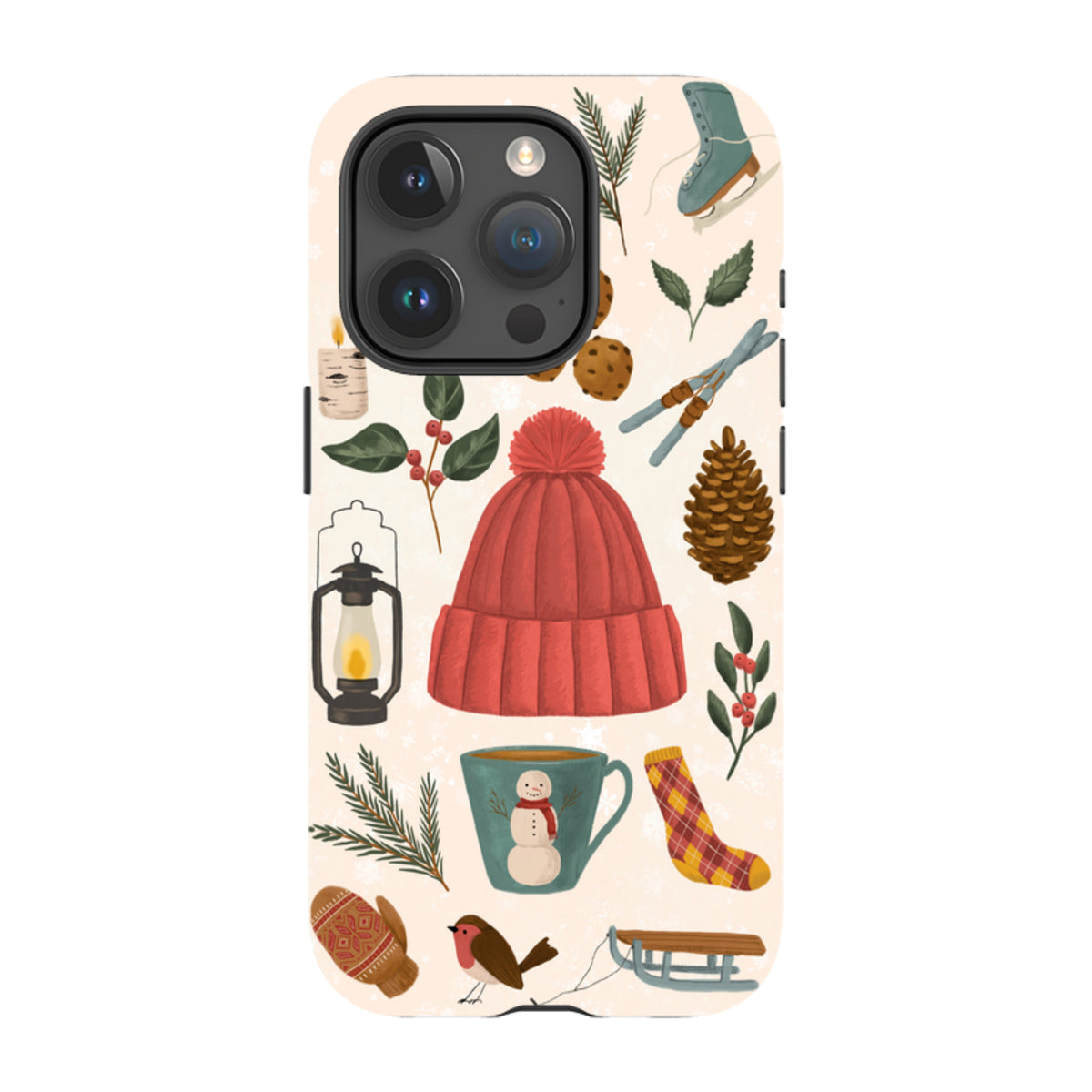 iPhone Tough Case - Winter Hygge By Abby Jacobs