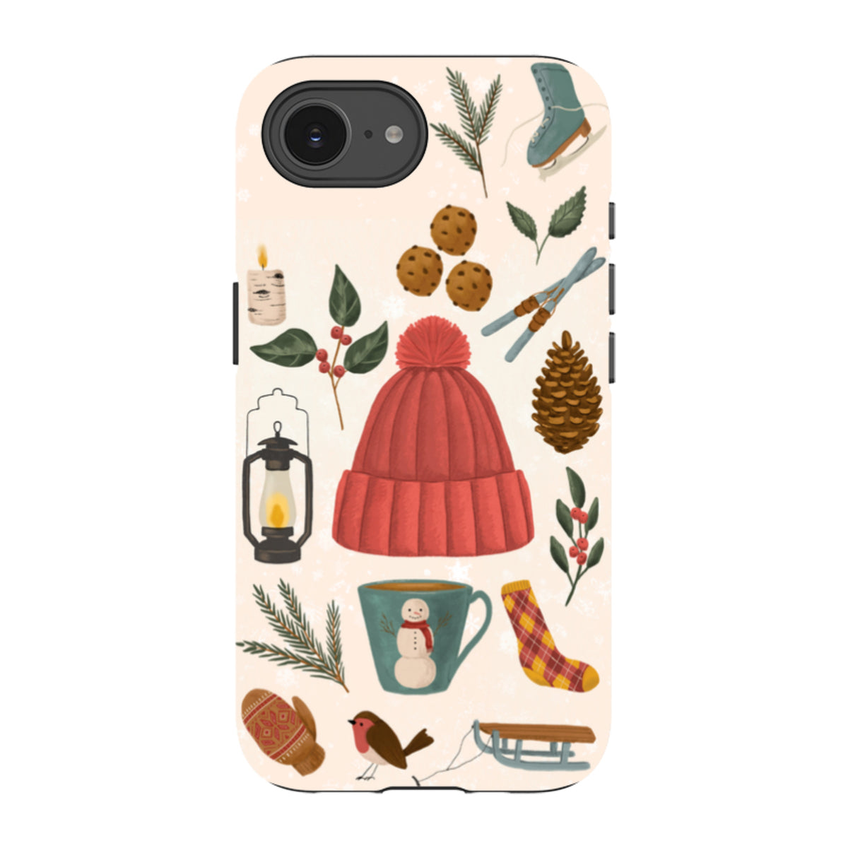 iPhone Tough Case - Winter Hygge By Abby Jacobs