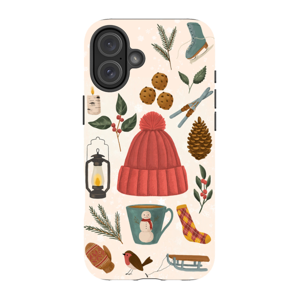 iPhone Tough Case - Winter Hygge By Abby Jacobs