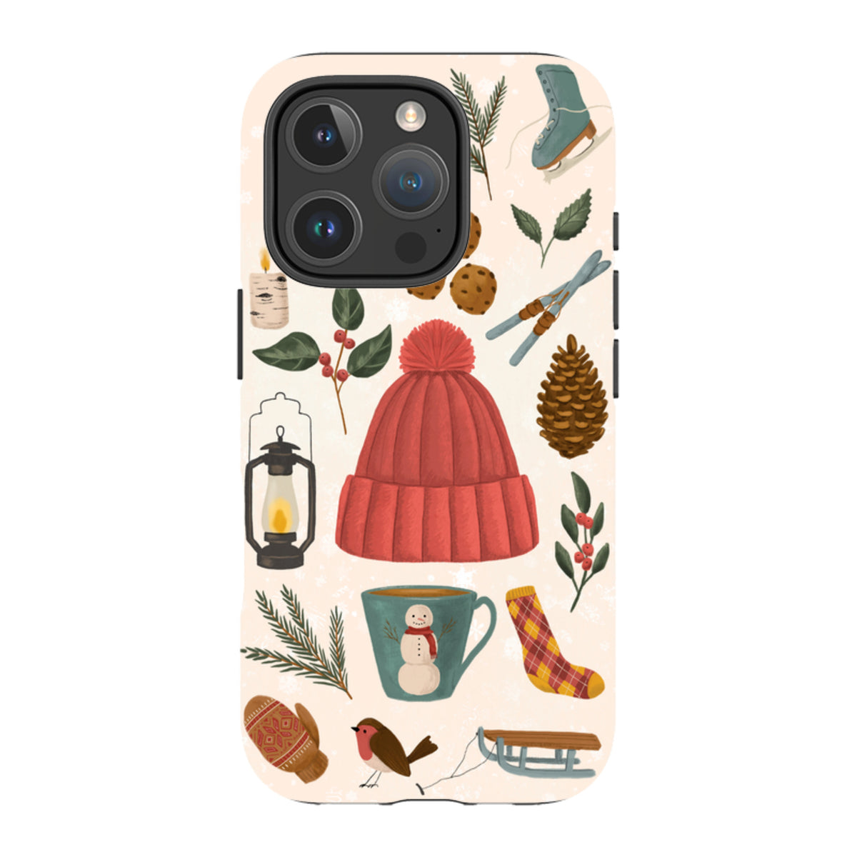 iPhone Tough Case - Winter Hygge By Abby Jacobs