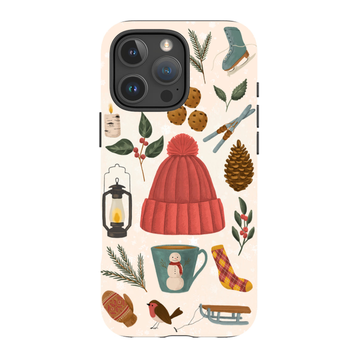 iPhone Tough Case - Winter Hygge By Abby Jacobs