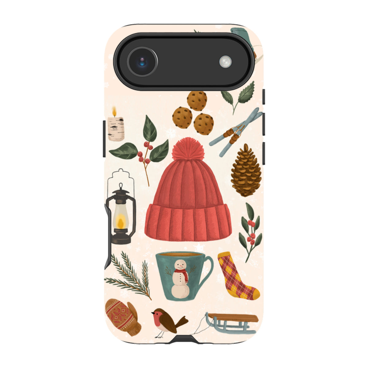 iPhone Tough Case - Winter Hygge By Abby Jacobs