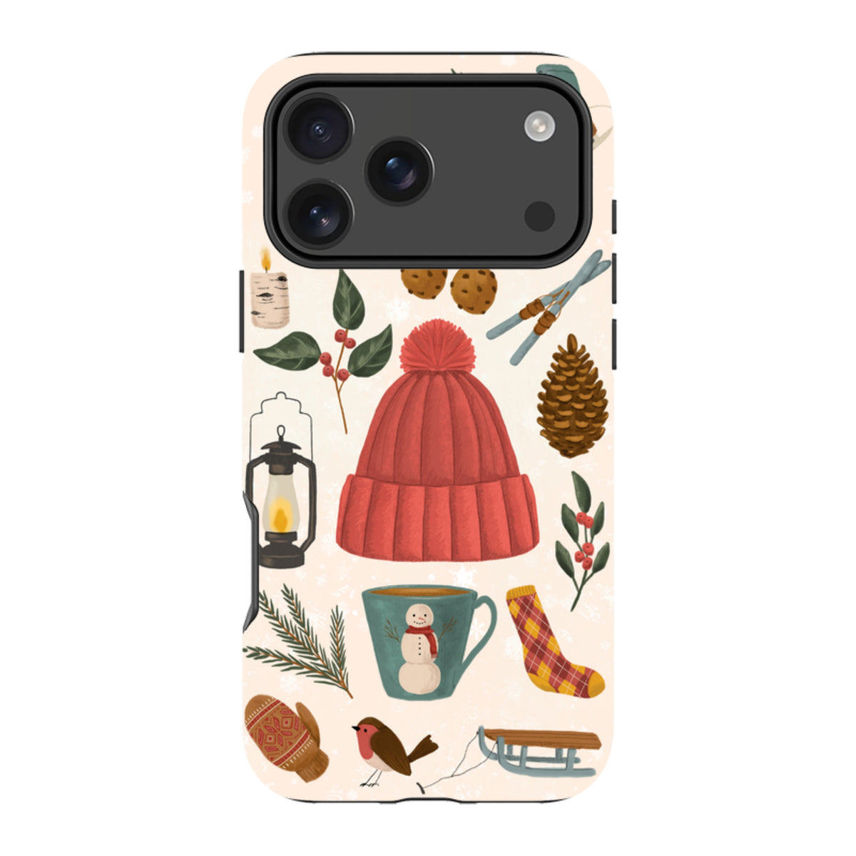 iPhone Tough Case - Winter Hygge By Abby Jacobs