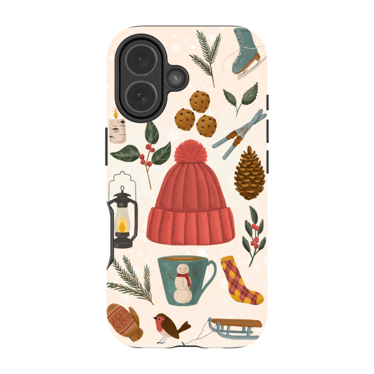 iPhone Tough Case - Winter Hygge By Abby Jacobs