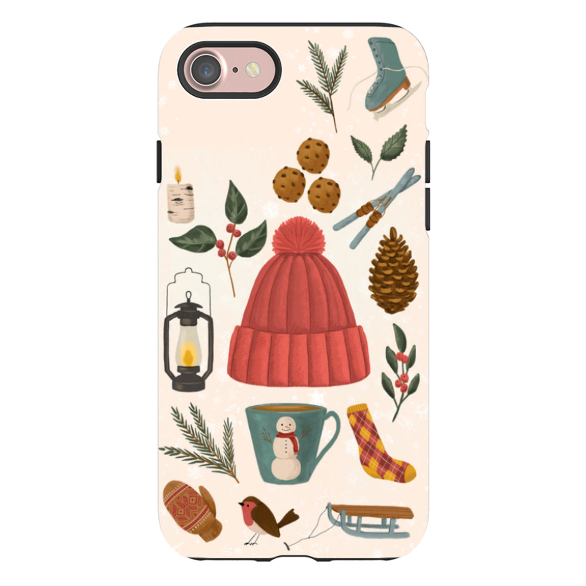 iPhone Tough Case - Winter Hygge By Abby Jacobs