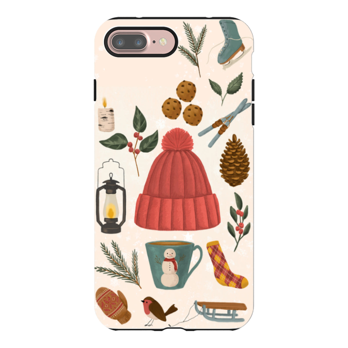 iPhone Tough Case - Winter Hygge By Abby Jacobs
