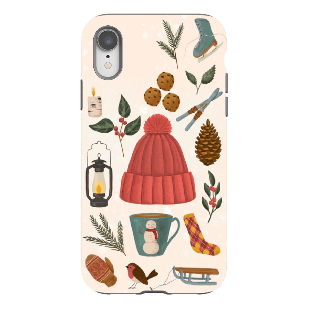 iPhone Tough Case - Winter Hygge By Abby Jacobs