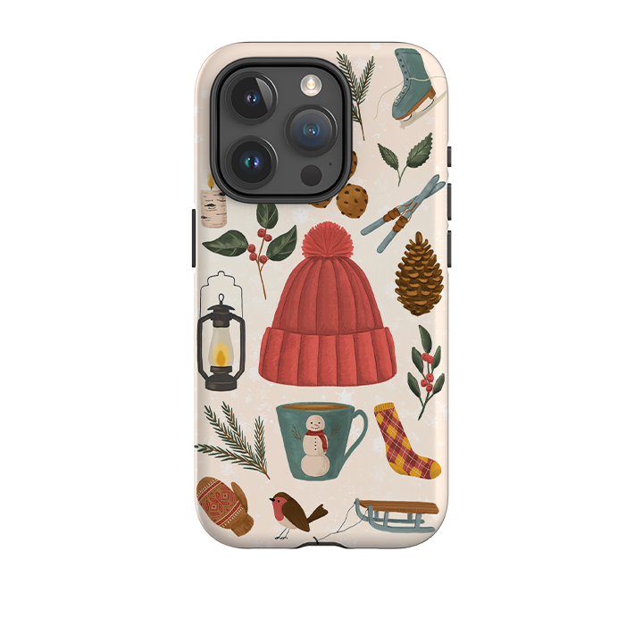 iPhone Tough Case - Winter Hygge By Abby Jacobs