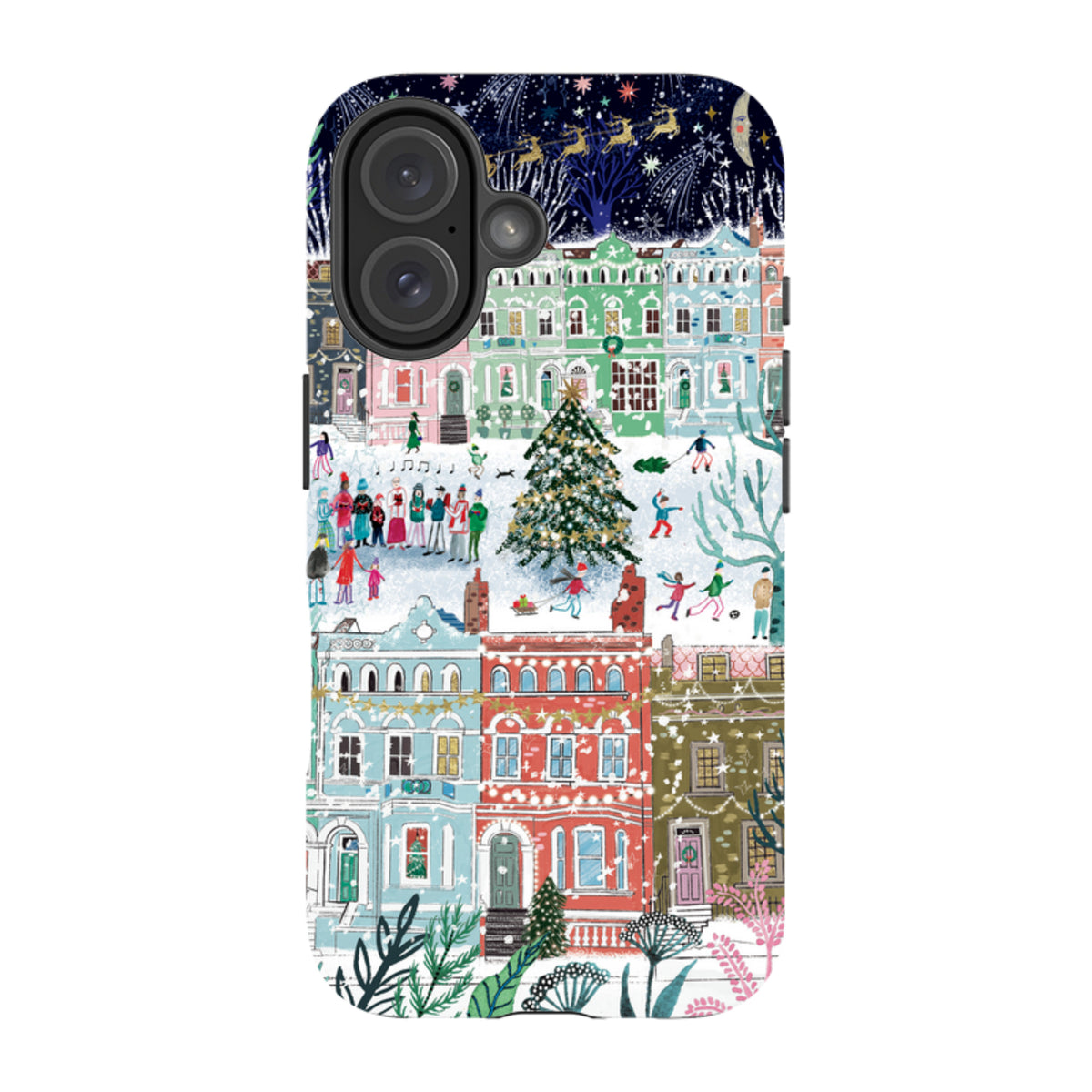 iPhone Tough Case - Winter In Notting Hill By Emma Frances Grant