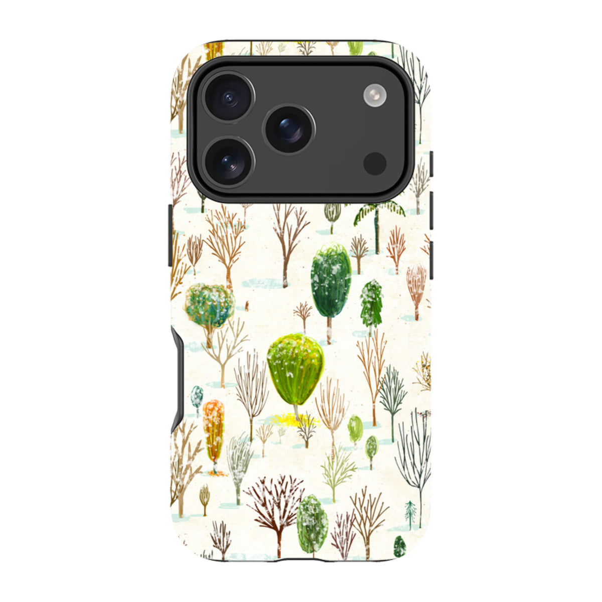 iPhone Tough Case - Winter In The Arboretum By Katherine Quinn