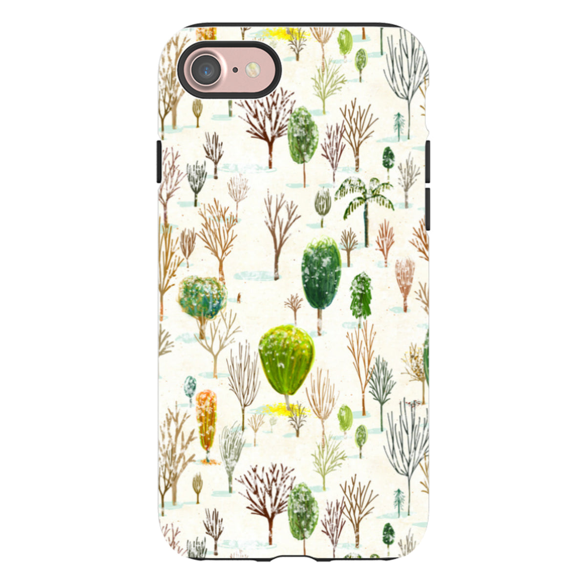 iPhone Tough Case - Winter In The Arboretum By Katherine Quinn
